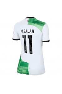 Fotbalové Dres Liverpool Mohamed Salah #11 Dámské Venkovní Oblečení 2023-24 Krátký Rukáv